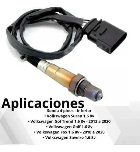 Sonda Lambda Sensor Oxigeno Vw Gol Trend 1.6 8v 2014 2015