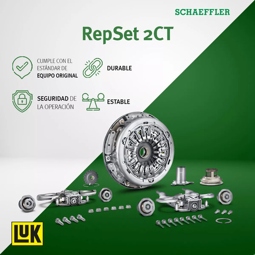 Kit De Clutch 2ct Powershift Para Ford Focus 2.0l 2012 Luk