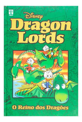 Hq Disney Dragon Lords O Reino Dos Dragões Capa Dura