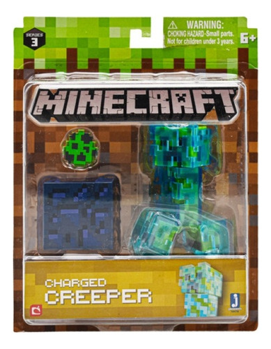 Minecraft Charged Creeper 7cm Series 3 Jazwares