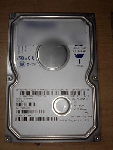 Disco Duro Maxtor 80gb Ide 3.5