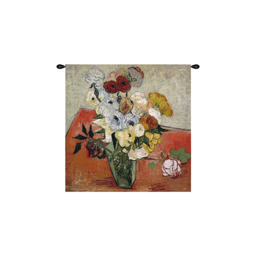 Tapete De Pared  Van Gogh Roses And Anemones, , 39 X38 