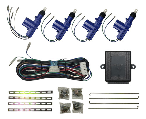 Combo Kit Hecar Alarma Codigo Variable + Cierre Centralizado