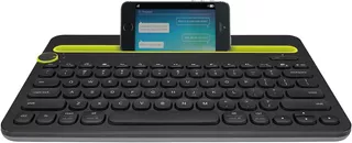 Teclado Bluetooth Logitech K480 Qwerty Español Color Negro