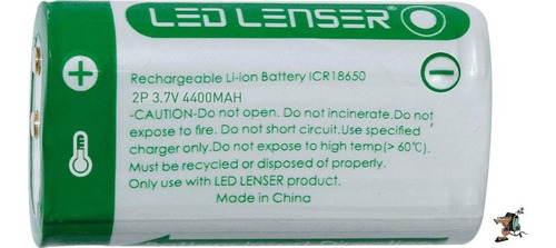 Batería Led Lenser Recargable Para Linternas H14r.2