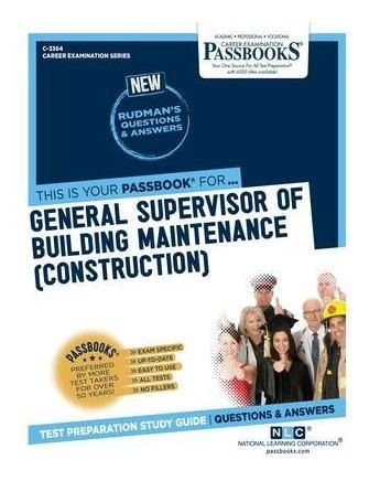 Libro General Supervisor Of Building Maintenance (constru...