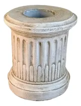 Comprar Pedestal Redondo De Cemento Para Esculturas O Copón 
