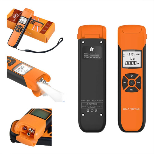 Mini Medidor De Potência Fibra Óptica Teste Power Meter G10