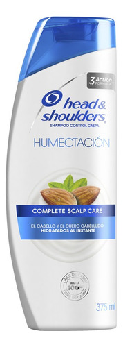 Shampoo Head & Shoulders Humectación Aceite Almendras 375ml