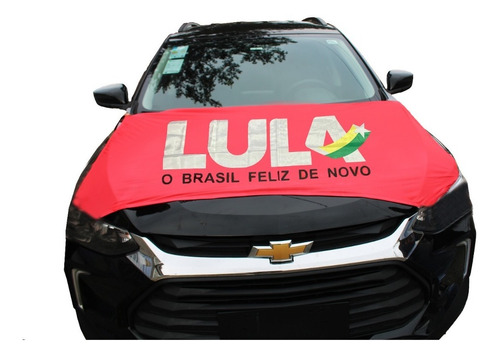 Capa Para Capô De Carro Pt Lula Com Elástico 1,00x1,25