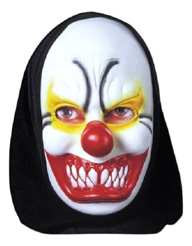Mascara Latex Fantasia Halloween Palhaço Terror Cor Colorida