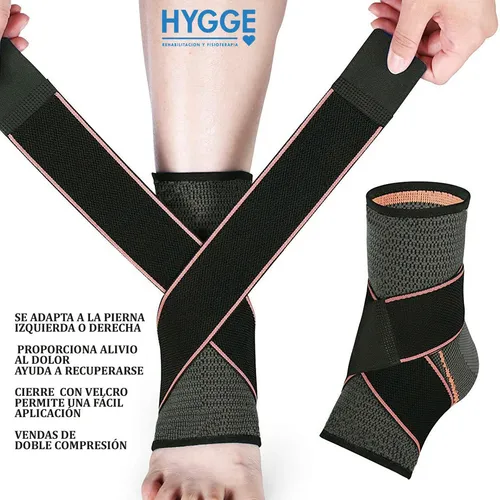 Tobillera Anatómica Abrojo Deportiva Soporte Rehabilitación | MercadoLibre