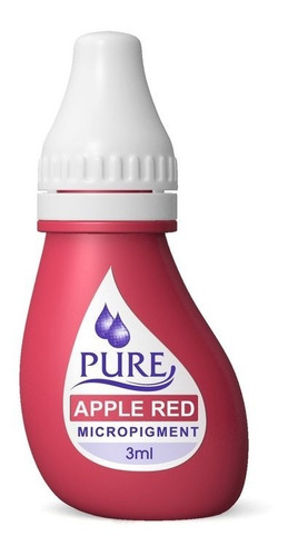 Pigmento Pure De Biotouch 3ml 1 Pza Apple Red Labios