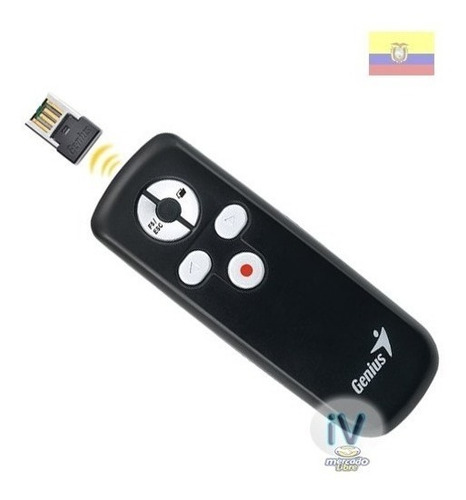 Puntero Laser Genius Presentador Inalambrico Windows & Mac