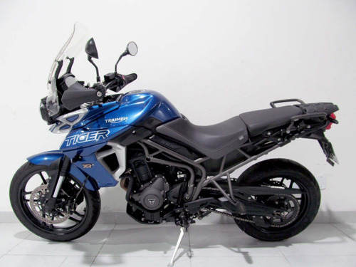 Imagem 4 de 14 de Triumph Tiger 800 Xrx 2019 Azul