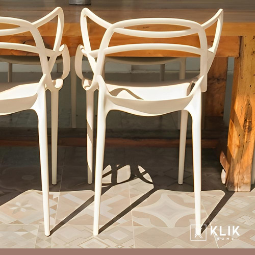 Pack De 4 Sillas De Terraza O Comedor Master - Beige