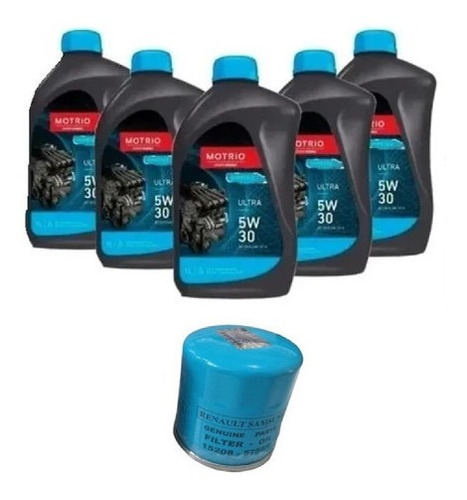 Kit Troca Oleo Sintetico 5w30 Filtro Duster 2.0 2013