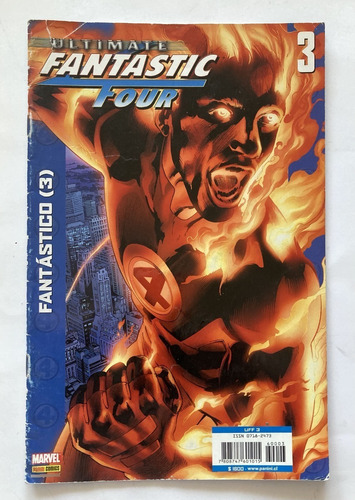 Comic Marvel: Ultimate Fantastic Four (4f) - Fantástico #3. Editorial Panini