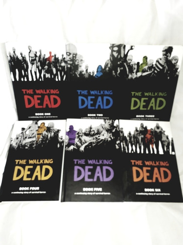 Libros De Walking Dead En 6 Tomos