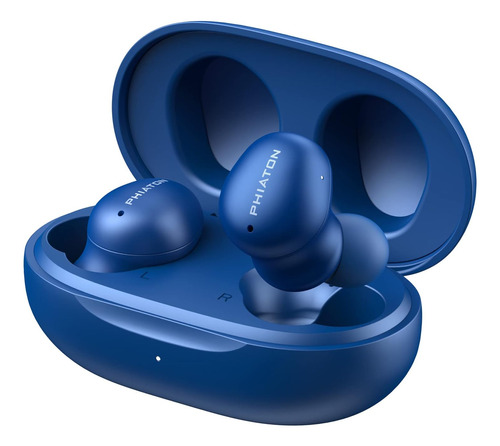 Audífonos Internos Inalambricos Earbuds, Azul | Phiaton