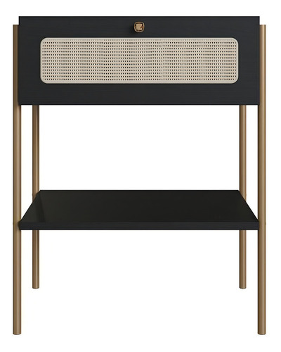 Conjunto Cabeceira Solteiro 90cm E Mesa De Cabeceira 1 Ffwt