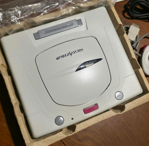 Consola Sega Saturn Standard Color Blanco Blanco (Usado)