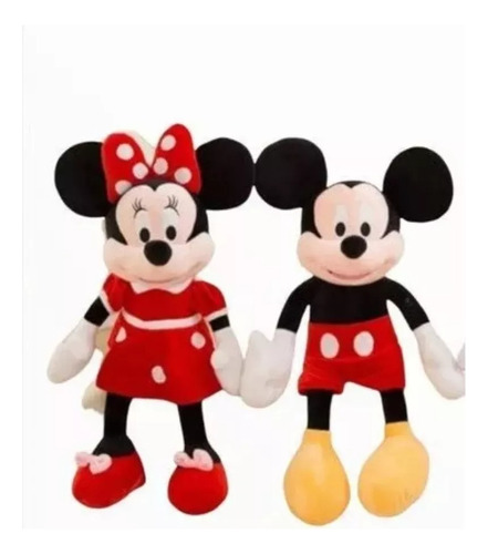 Set Peluches Mickey Y Minnie Mouse 30 Cm