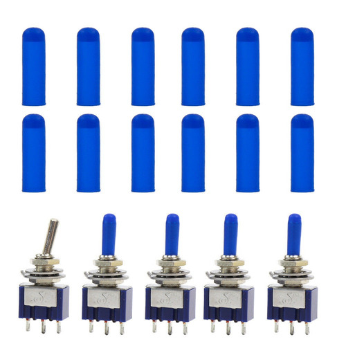 Xpt03bcn 100pcs Miniatura Azul Interruptor Cubiertas Nuevas