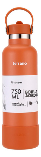 Botella Térmica Terrano 750ml Con Pico Color Terracota