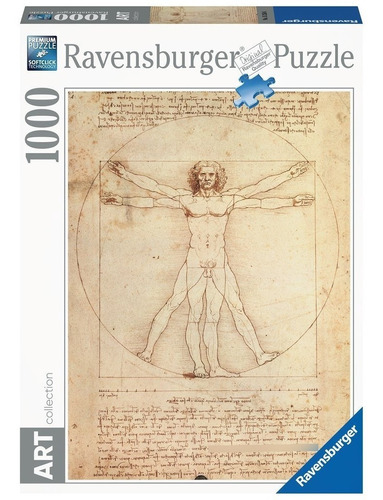 Imagen 1 de 2 de Ravensburger 1000 Pzs Da Vinci 15250 Rdelhobby Mza