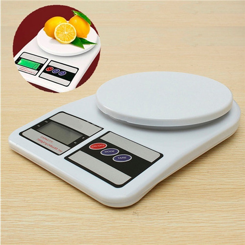 Imagen 7 de 8 de Gramera Digital Báscula Electrónica Pesa Balanza Sf400