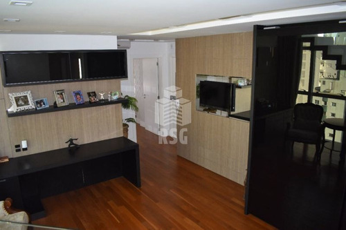 Imagem 12 de 20 de Cobertura Duplex , Mobiliado, 3 Suítes, Piscina, 4 Vagas De Garagem, Vista Para O Mar. Porto Di Capri - 374
