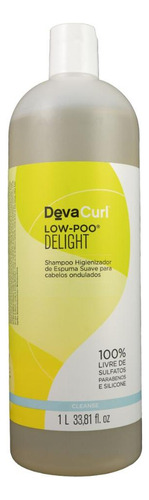 Devacurl Low-poo Delight Shampoo De Espuma Suave 1l