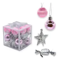 Comprar Chirimbolos Y Adornos De Navidad X18 Piezas