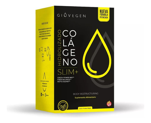 Quemador De Grasa Giovegen Slim Fat Burn