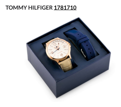 Relógio Tommy Hilfiger Feminino Aço Ouro Rose Puls Champanhe