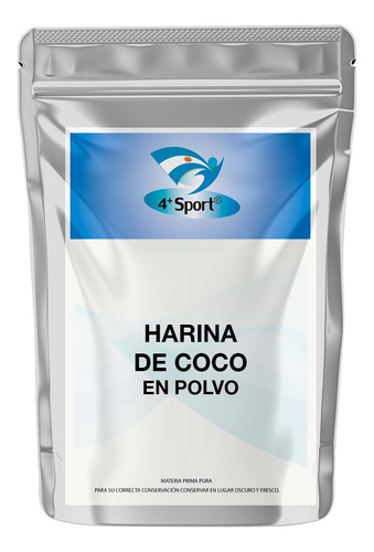 Harina De Coco Pura 500 Gr 4+