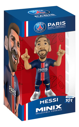 Minix Figura Messi Futbolista Stars 10981 Paris Coleccion Ed