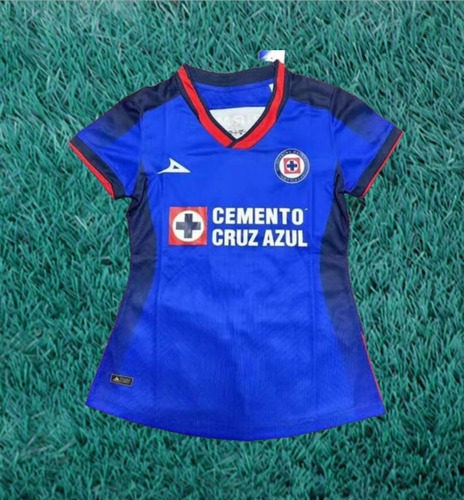 Playera Cruz Azul Local 23-24 Dama Talla S