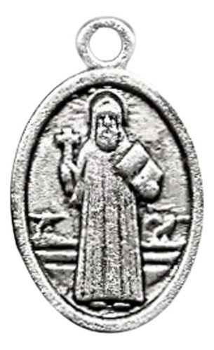 Medalla De San Benito Metalica  Paquete De 150pz