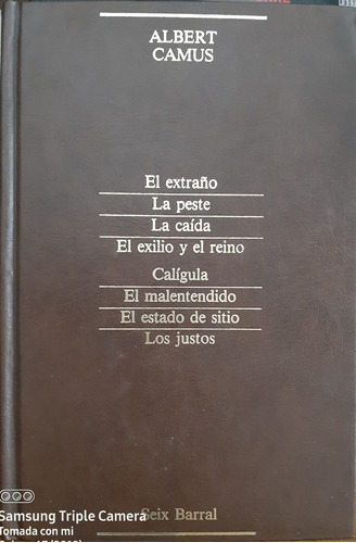 Narrativa Y Teatro - Albert Camus (summa Literaria)