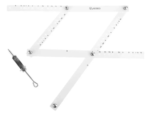 Diseñar Y Dibujar Una Regla Multifuncional, 340mm Reglas