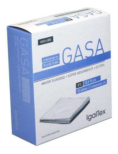 Igaltex Gasa N5 10x10          
