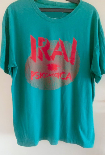 Camiseta Banda Ira! (usada)  Capa Psicoacústica