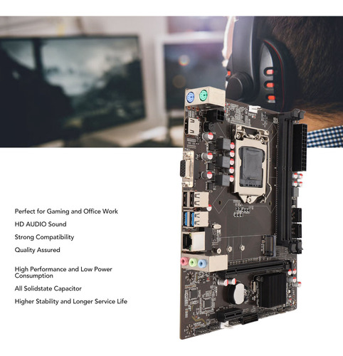 Placa-mãe Atx Desktop B85a Lga 1150 Com Soquete De Canal Dup
