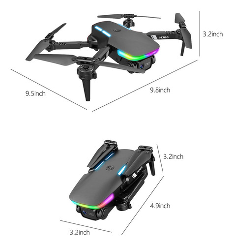 Drone U Con Cámara 4k Hd Fpv De Localización De Flujo Óptico