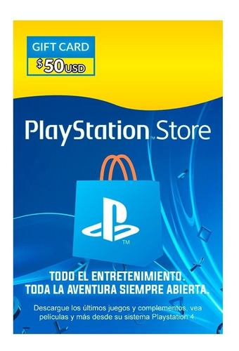 Tarjeta Psn 50 Usd - Entrega En 5 Minutos