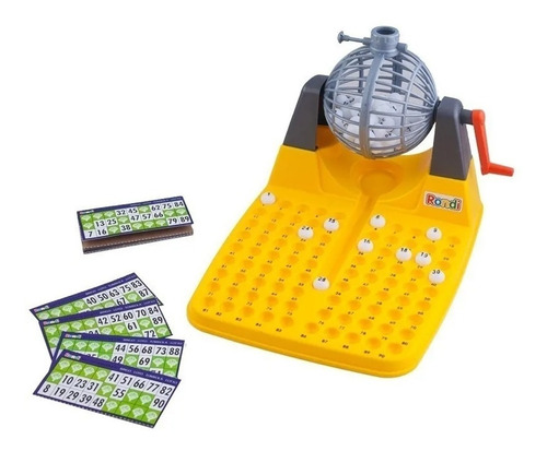 Bingo Con Bolillero Chico 2080 Rondi