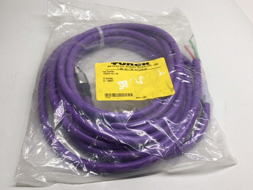 Turck Fssdwe455-4m Cable U-34627 Ccb