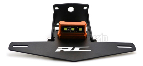 Gmp Compatible Soporte De Matrícula Con Luz Led Para Ktm Rc